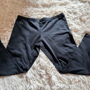 Under Armour Womens Black Leggings Yoga Hiking  Exercise